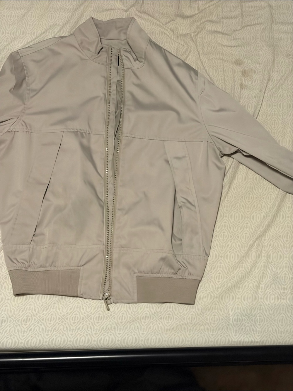 ZARA Men’s Light Beige Backpack with Interior Logo Patch - Picture 4 of 4